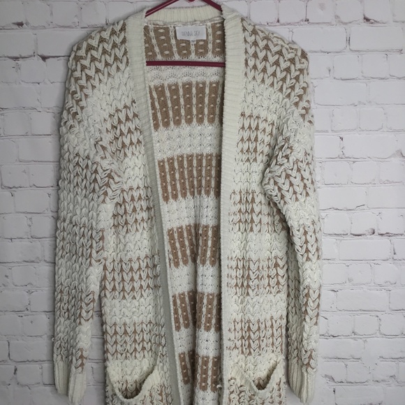 Sienna Sky Sweaters - Sienna Sky Chunky Knit Open Sweater Cardigan Duster Super Soft Cozy Sz.S